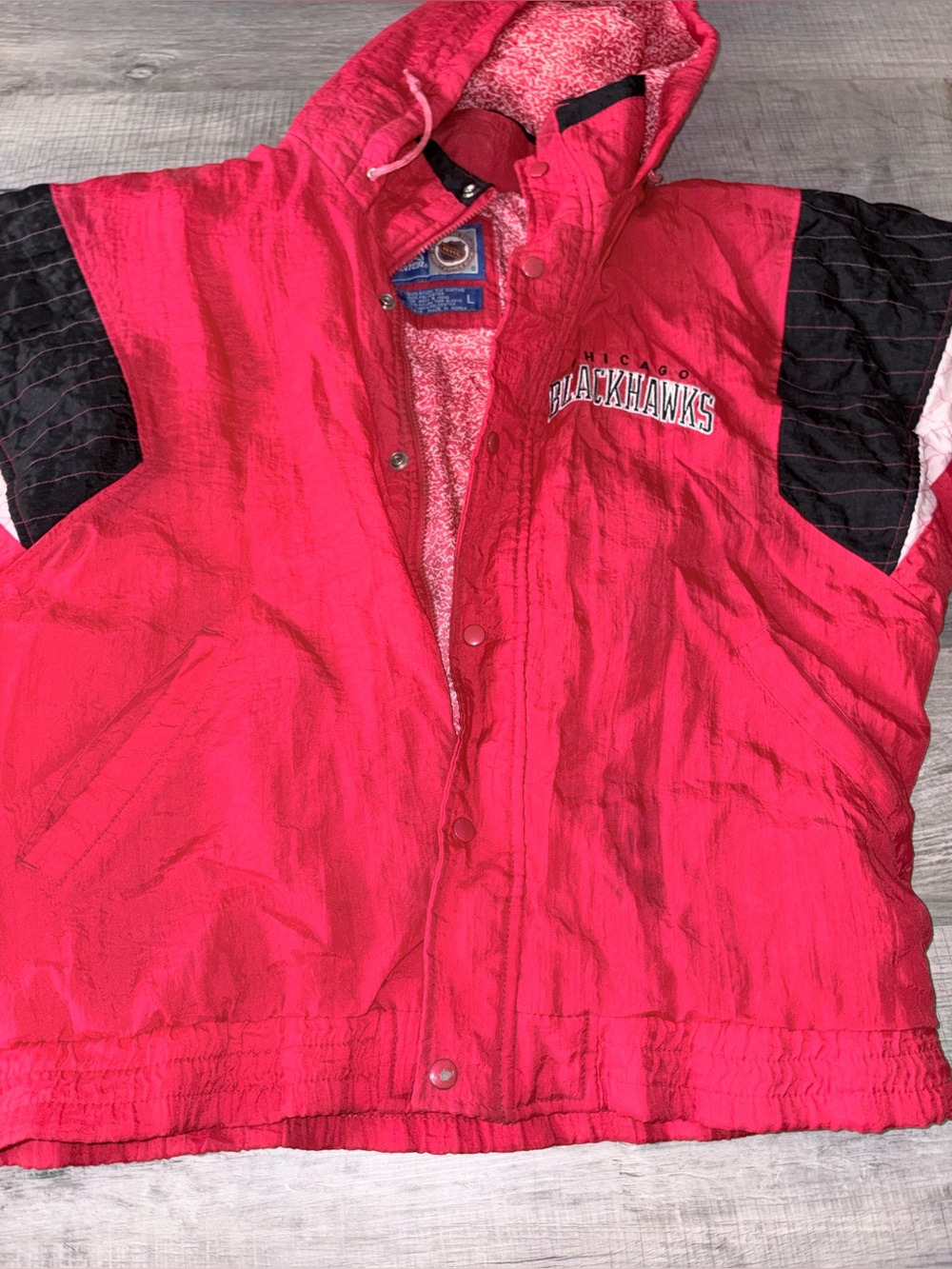 Vintage 90s Chicago Blackhawks Starter Jacket NHL Hocker streetwear